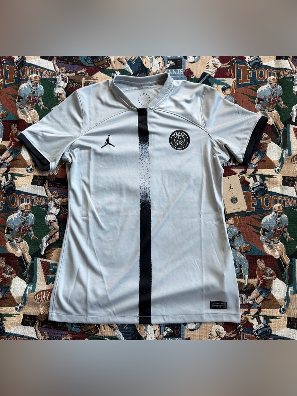 NWT Nike Women’s PSG Gray Jordan Soccer Jersey
